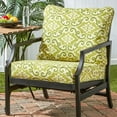 thumbnail image 5 of Open Box Greendale Home Fashions 2-Piece Shoreham Ikat 24"W Premium Deep Seat Cushion Set, 5 of 8