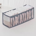 thumbnail image 1 of Agiferg Household Foldable Mesh Underwear Storage Box Socks Bra And Panties, 1 of 3