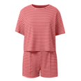 thumbnail image 4 of MAIHAN Outfits for Women Women Spring Outfits Shirt & Shorts Clothes Set Shorts Sets Women 2 Piece Outfits Comfortable Playwear Daily Wear, 4 of 5