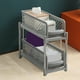 thumbnail image 5 of Organizador Bajo Fregadero Con Estantes Deslizantes De Dos Niveles, Fabricado En Plstico Impermeable. Ideal Para Bao Y Cocina. Diseo De 2 Niveles, Estante Extrable Para Armario, Ukhbmc, 5 of 7