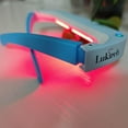 thumbnail image 4 of SHIORLAM 670nm Red Light Therapy Glasses, 10000 LEDs High-Density Array Eye Care Glasses, Rechargeable Light Therapy with 4 Timer Settings, 12.8oz Ergonomic Design for Visual Comfort (Blue/White), 4 of 8