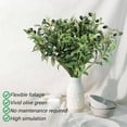 thumbnail image 6 of Zukuco 5 Pack Olive Branches for Vases, Artificial Olive Tree Plant Greenery Stems, 15" Fake Fruits Silk Plants for Home Outdoor Decor Aesthetic (Vase Not Included), 6 of 8