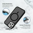 thumbnail image 6 of iHome Shock-Absorbent Slim Cell Phone Case for Apple iPhone 14, Black, 6 of 7