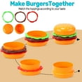 thumbnail image 2 of JoyStone 70PCS Pretend Play Food Cutting Toy Set for Kids, Burger Kitchen Toy with Storage Box, Educational Cooking Gift for Toddlers Ages 3+, 2 of 10