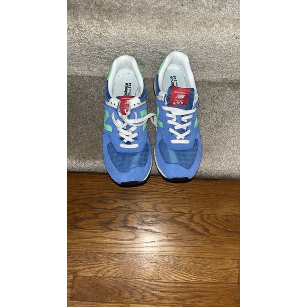 Men's New Balance 574 Sneakers BSC Blue/Green Super Slim. These Are Samples.