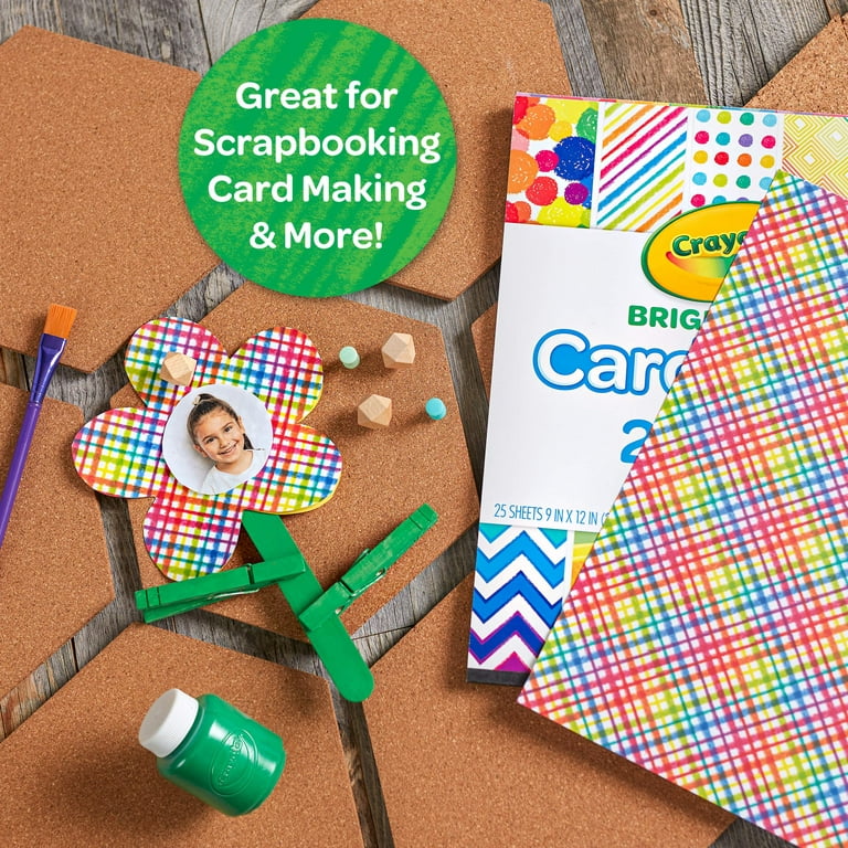 Cardstock Craft Supplies, Scrapbooking Paper, Crayola.com