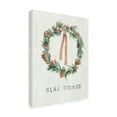 thumbnail image 2 of Danhui Nai 'White and Bright Christmas Wreath II' Canvas Art, 2 of 4