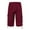 Red, variant on WERYOUNG Mens Spring Summer Comfortable Casual Thin Cargo Knee Length Shorts Versatile Trunks, Red, XS