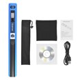 thumbnail image 2 of Portable Handheld Wand Wireless Scanner A4 Size 900DPI JPG/PDF Formate LCD Display with Protecting Bag for Business Document Reciepts Books Images, 2 of 7