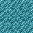 thumbnail image 1 of Ahgly Company Machine Washable Indoor Square Transitional Teal Green Area Rugs, 6' Square, 1 of 7