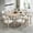 White Wash, variant on ACTU 7Pcs Wooden Dining Table Set with Upholstered Chairs, White Wash Color