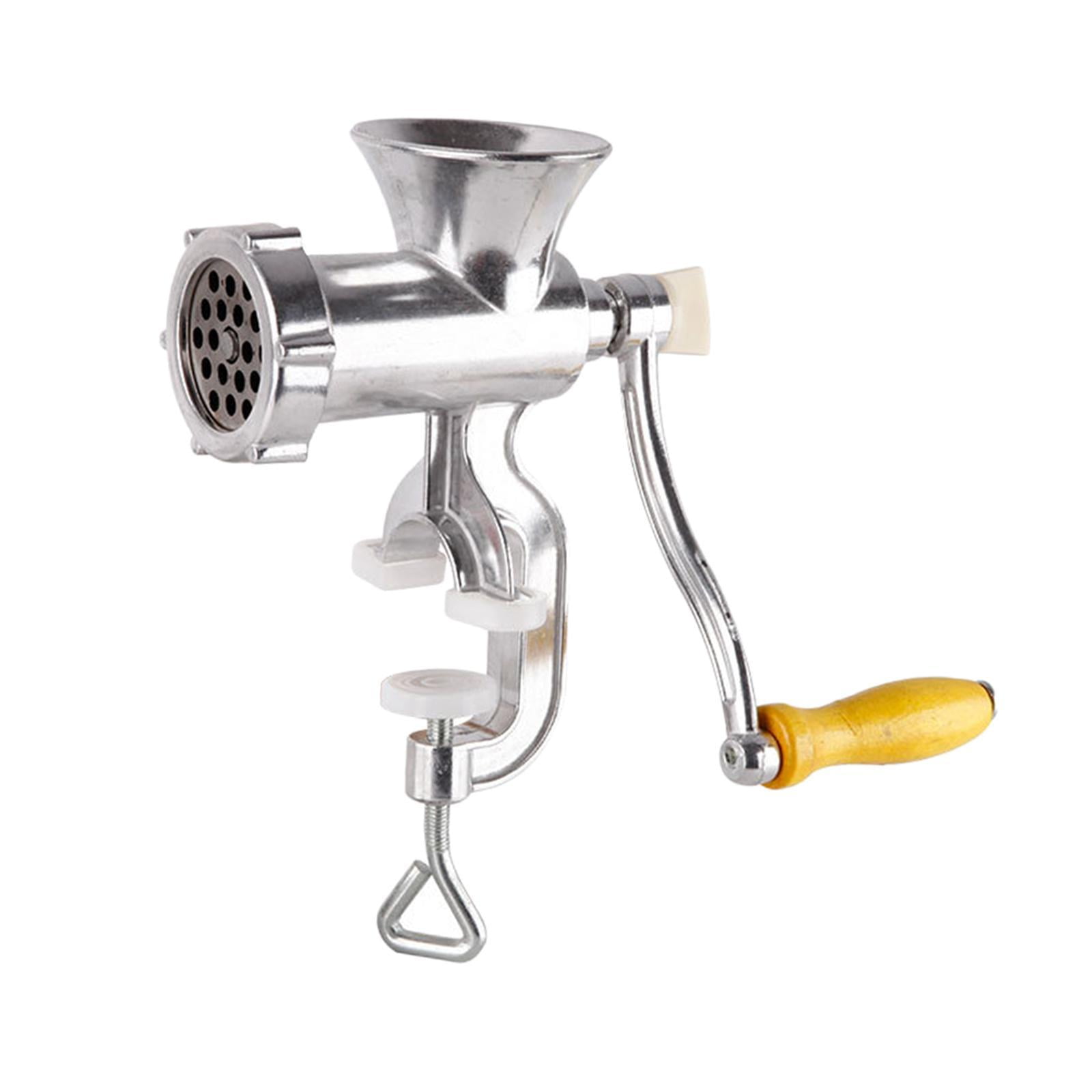 Manual Meat , Aluminum Alloy Mincer Table Hand Crank Mincer kitchen and
