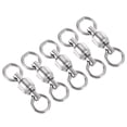 thumbnail image 1 of Unique Bargains Roulement à Billes en Acier Inoxydable de 103LBS pour Pêche en Eau Salée et Douce, Argent Lot de 25, 1 of 4