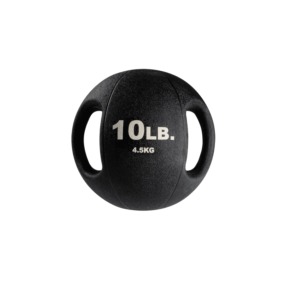BSTDMB6 6lb BLack Dual Grip Medicine Ball