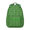 thumbnail image 1 of Cute Watermelon Print Backpack Summer Students School Bag with Refreshing Tropical Pattern for Fruit Lovers and Beach Fun, 1 of 5