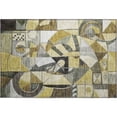 thumbnail image 2 of Addison Rugs Mayfield Premium Machine Washable Transitional Abstract Brown Rectangle Rug, 1'8" x 2'6", 2 of 6