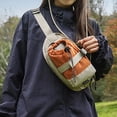 thumbnail image 5 of Water Bottle Holder with Strap, Insulation Water Bottle Carrier Bag with Phone Pocket, Crossbody Water Bottle Holder for Hiking Walking White, 5 of 6
