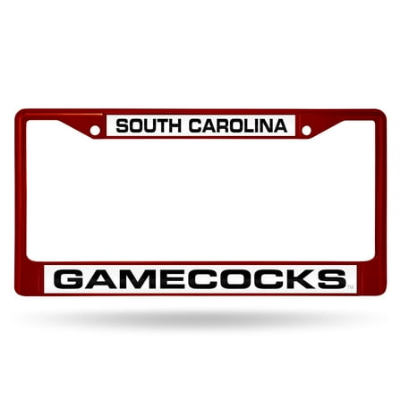 South-Carolina-Gamecock's Metal Laser Cut License Plate Frame