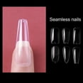 thumbnail image 2 of UDIYO 100Pcs/Box False Nails Seamless Reusable Transparent Fake Fashion Nail Covers for Female, 2 of 7