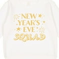 thumbnail image 3 of Inktastic New Year's Eve Squad with Stars in Gold Toddler Sweatshirt, 3 of 4