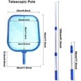 thumbnail image 1 of Pool Skimmer Net with 17-41 inch Telescopic Pole Leaf Skimmer Fine Mesh Rake Net for Swimming Pool Hot Tub Spa Pond Cleaning, 1 of 6