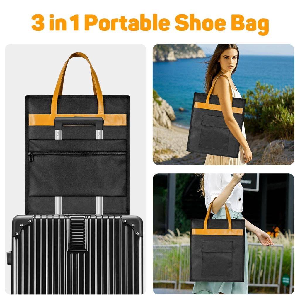 HannLk Waterproof Shoe Holder With Shoulder And Handles For Easy Carrying On
