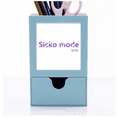 thumbnail image 1 of Sicko Mode Song Art Deco Fashion Desk Supplies Organizer Pen Holder Card, 1 of 3