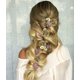 thumbnail image 5 of Ramo de rosas artificiales IPOPUL, 25 unidades, con purpurina dorada, 22,5 cm, 5 of 9