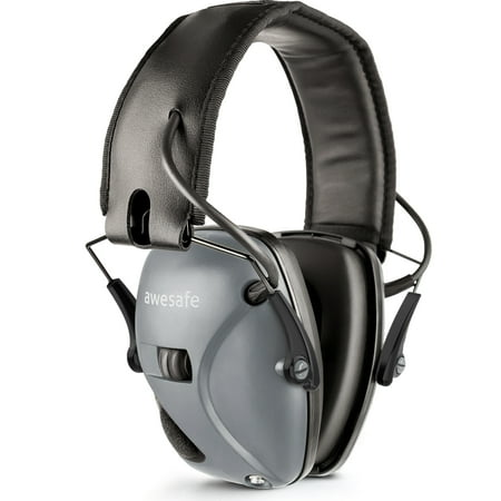 

awesafe Electronic Shooting Earmuffs Shooting Hearing Protection with Noise Reduction Sound Amplification