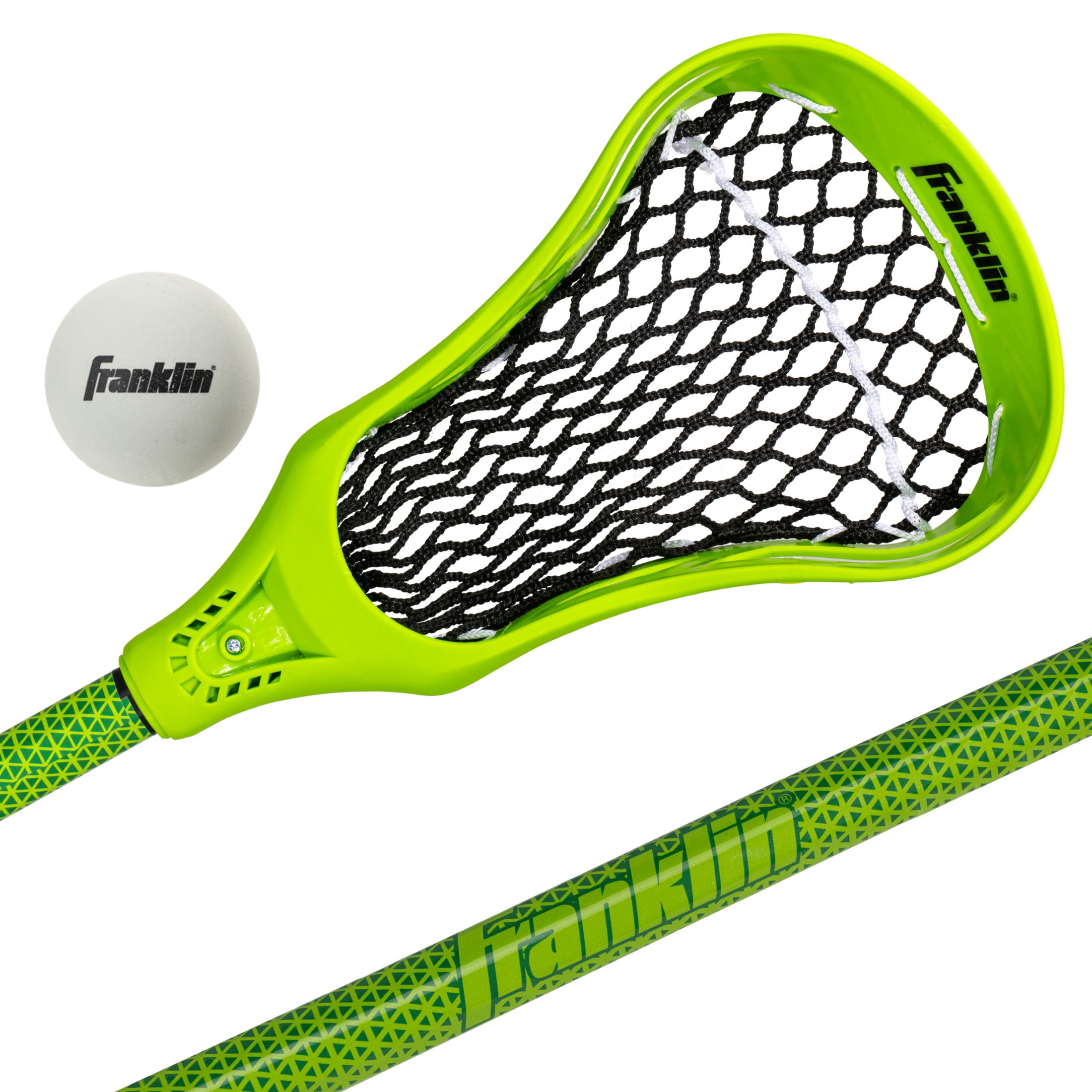 Franklin Sports Youth Lacrosse Starter Set, (2) 32