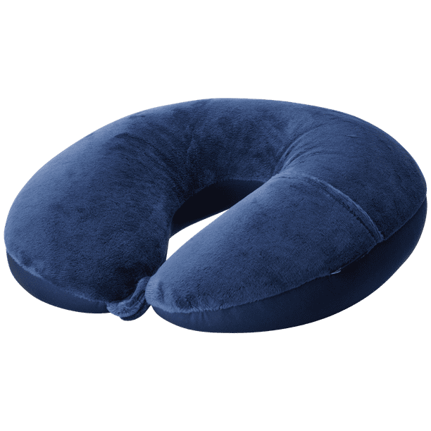 Brookstone Travel Pillow 100 Microbead Comfort Classic Lightweight