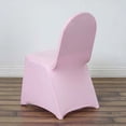 thumbnail image 2 of Efavormart 20 PCS Pink Stretchy Spandex Fitted Banquet Chair Cover Dinning Event Slipcover For Wedding Party Banquet Catering, 2 of 3