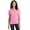 Candy Pink, variant on Port & Company Ring Spun Cotton TShirt (LPC150) Navy, 2XL