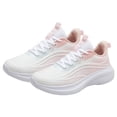 thumbnail image 1 of Zapatos de tenis para caminar para mujer – Zapatillas de deporte informales ligeras con espuma viscoelástica para gimnasio, viajes, trabajo, 1 of 5