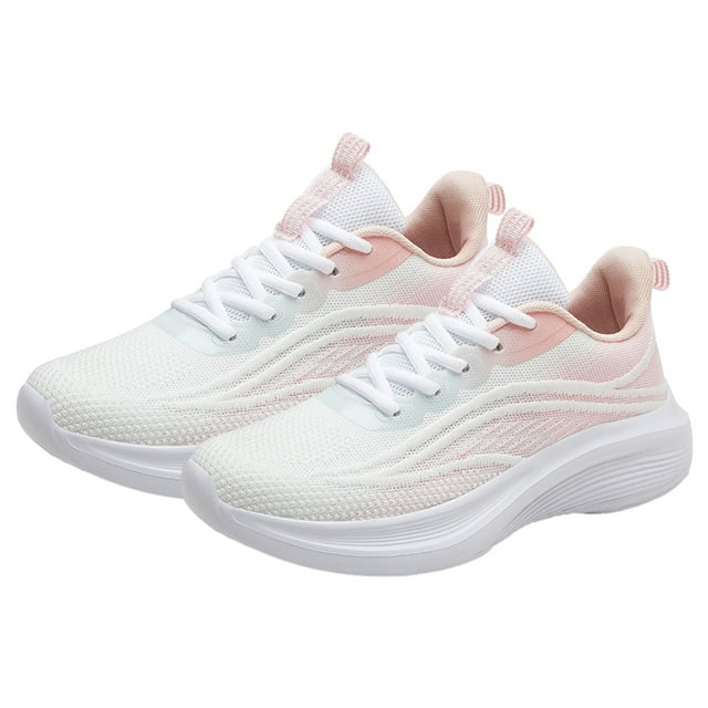 Zapatos de tenis para caminar para mujer – Zapatillas de deporte informales ligeras con espuma viscoelástica para gimnasio, viajes, trabajo