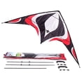 thumbnail image 1 of Babyeden Large Dual Line Stunt Kite, 84 Inch Wide Entry-Level Sport Kite for Adults and Kids, 1 of 10