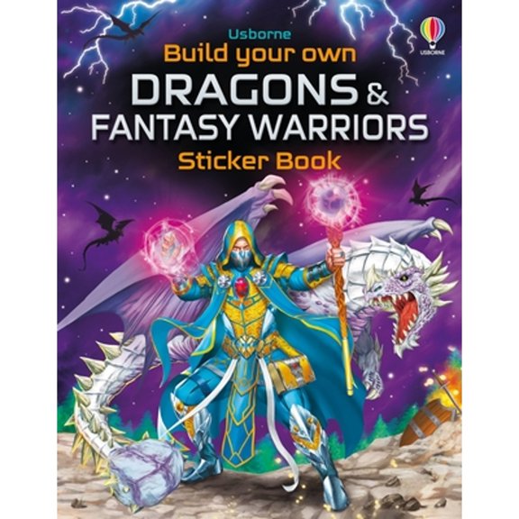 Pre-Owned Build Your Own Dragons and Fantasy Warriors Sticker Book (Paperback) 1805319248 9781805319245