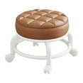 thumbnail image 3 of Paburas de rodillos giratorios de 360 ​​ degree Reladores giratorios universales de bajo ruido fácil para mover el asiento del heces de cambio de calzado café, 3 of 8