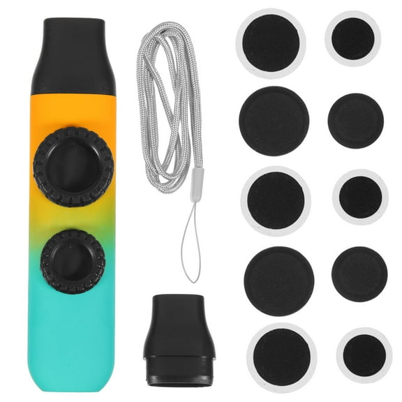 Raindrops  Double Hole Kazoo Whistles Trombone Harmonicas for Adults Child