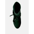 thumbnail image 4 of After Pay High Heel Velvet Knitted Boot, 4 of 10