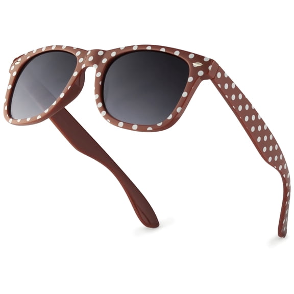 Polka Dot Retro Fashion Sunglasses for Women Trendy Vintage 50s UV Protection Sun Glasses