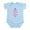 Sky Blue, variant on CafePress - Keep Calm And Carry Me Infant Bodysuit - Baby Light Bodysuit, Size Newborn - 24 Months