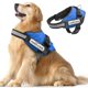 thumbnail image 1 of Arnés tipo chaleco para perros Nobleza Arnés reflectante para perros sin tirones con asa y acolchado suave Arnés ajustable de fácil agarre para perros de razas pequeñas, medianas y grandes (azul L), 1 of 1