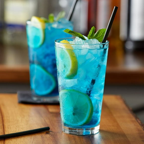 Monin 1 Liter Premium Blue Cotton Candy Flavoring Syrup