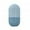 Blue, variant on dianhelloya Ice Roller for Skincare Skin Roller Silicone Ice Roller Mold for Skincare Reduce Puffiness Lift Face Oval Shape Ice Balls Leak Proof Face Massage Blue