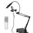 thumbnail image 1 of USB Condenser Microphone Kit, Directional Pickup with Flexible Arm Condenser Microphone  for for PC Desktop for Notebook for Computer, 1 of 8