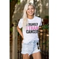 thumbnail image 3 of Stronger Than Breast Cancer Warrior Women's Plus Size Graphic Tee Brisco Brands 2X, 3 of 4