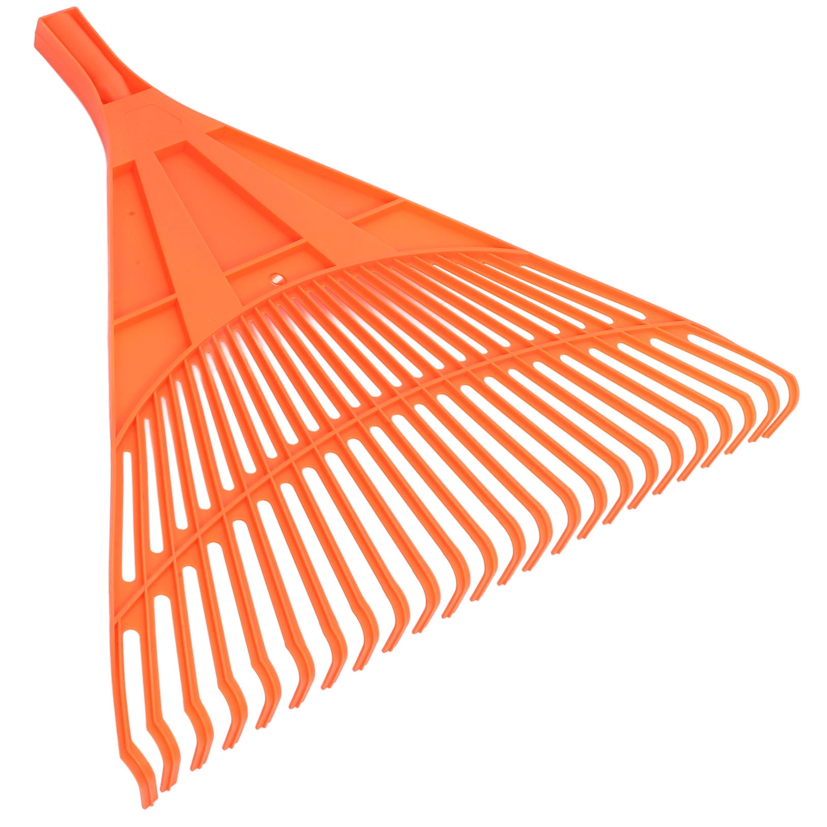 HONMEET Heavy Duty Garden Fork with Plastic Handle, 1 Pack, Ideal Lawn and Yard Tool for Leaf Cleanup and Gardening