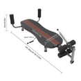 thumbnail image 4 of Back Stretch Decompression Bench Inversion Table Workout Weight Loss for Home, 4 of 20