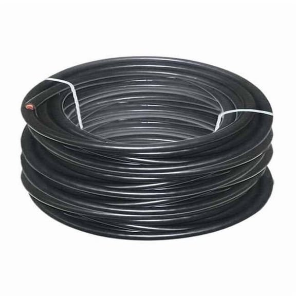 Westward Welding Cable,6 AWG,100 ft.,Black,Rubber 19YD95